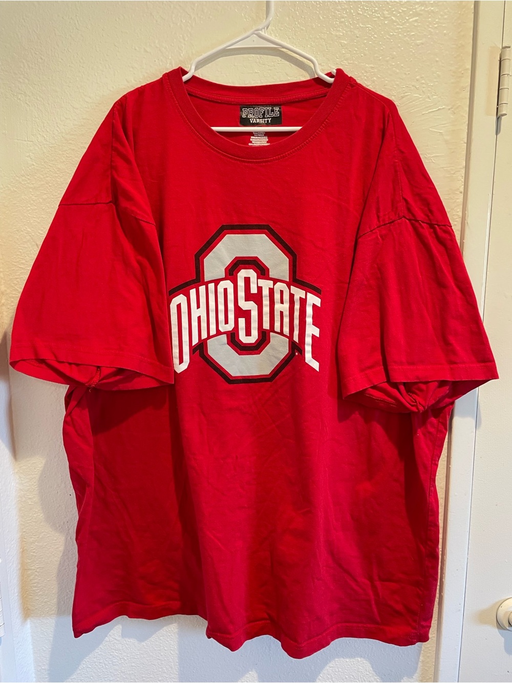 Ohio State Red Graphic 5XL Tee by Pro Player